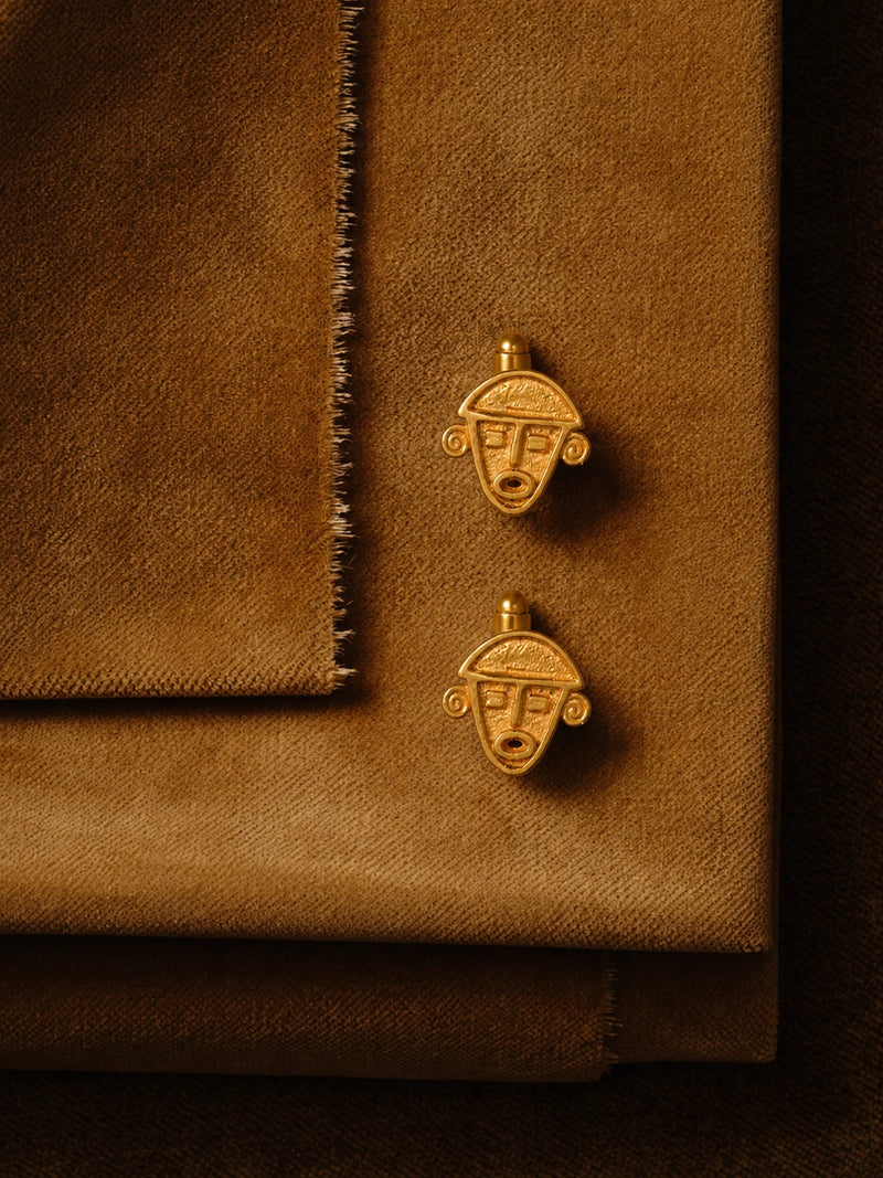 Tatuyo mask cufflinks