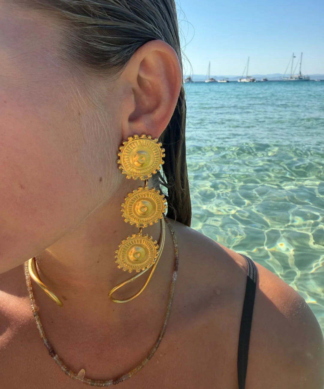Sol Chain Earrings
