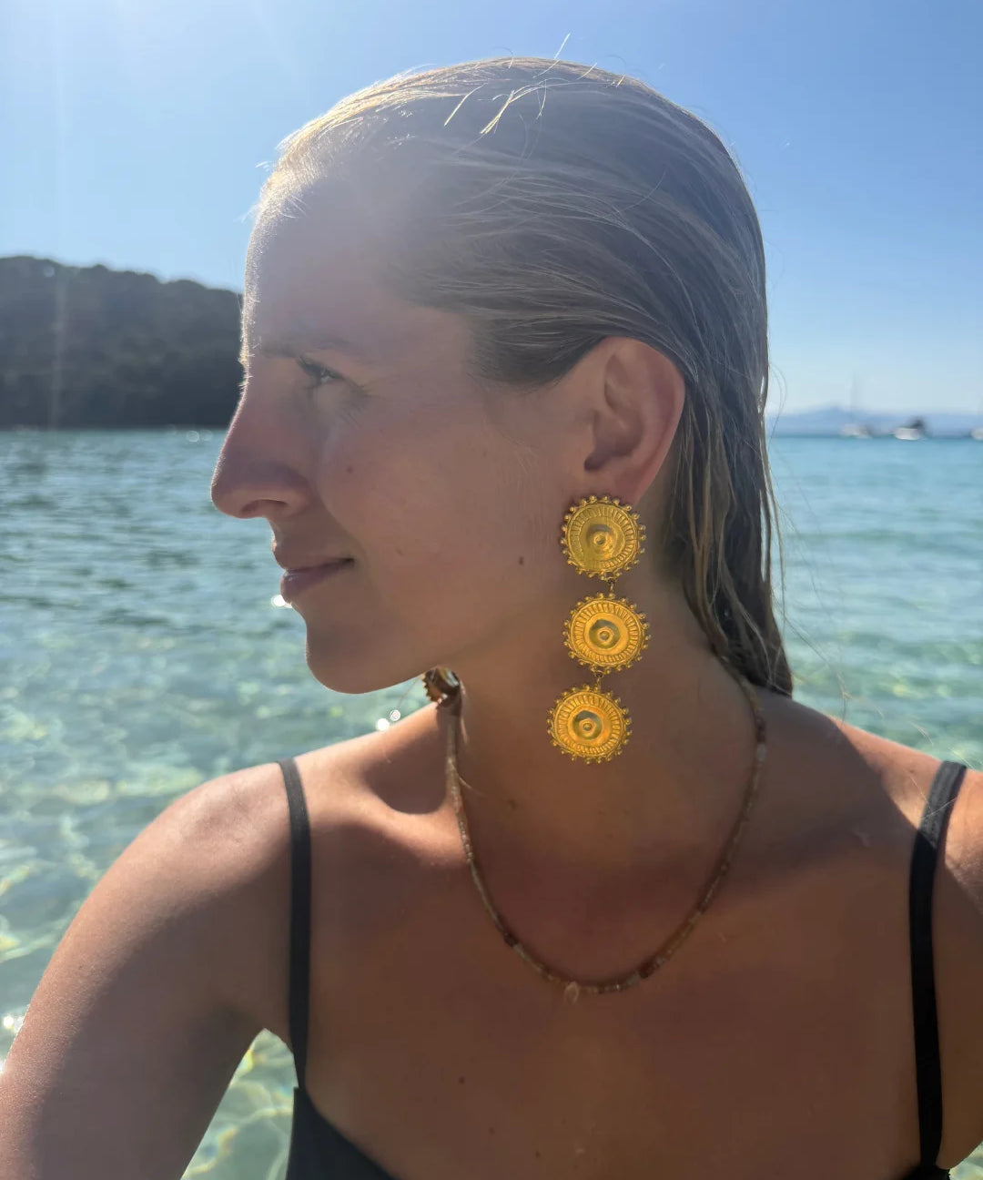 Sol Chain Earrings