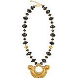 Collar Alba Onix – collar de inspiración precolombina de Joyería Cano