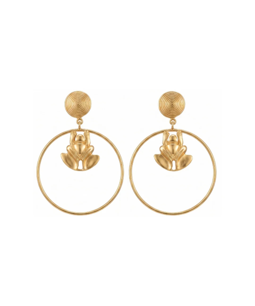 Aretes Bachué – aretes de inspiración precolombina de Joyería Cano