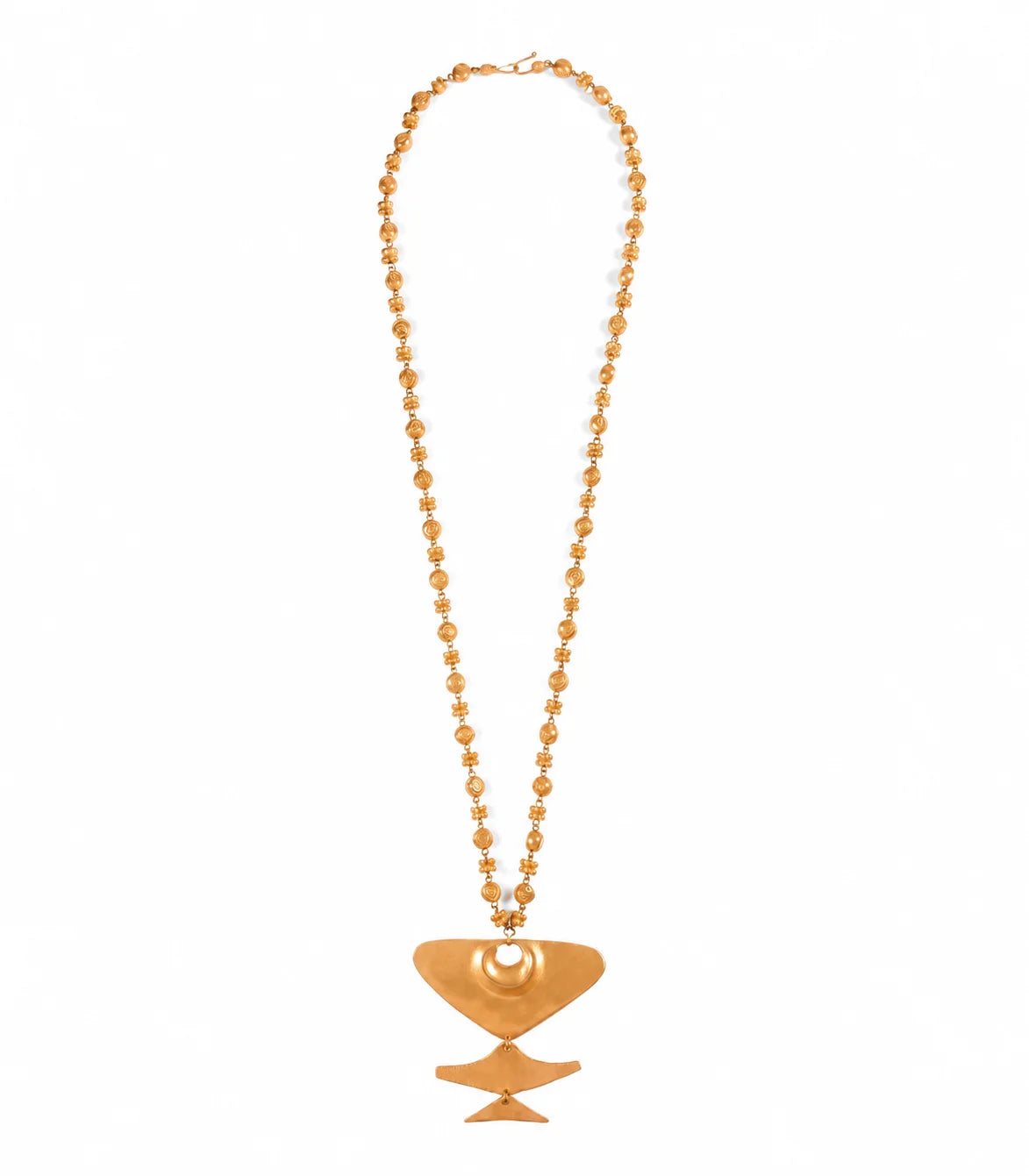 Arusi Necklace – collar de inspiración precolombina de Joyería Cano