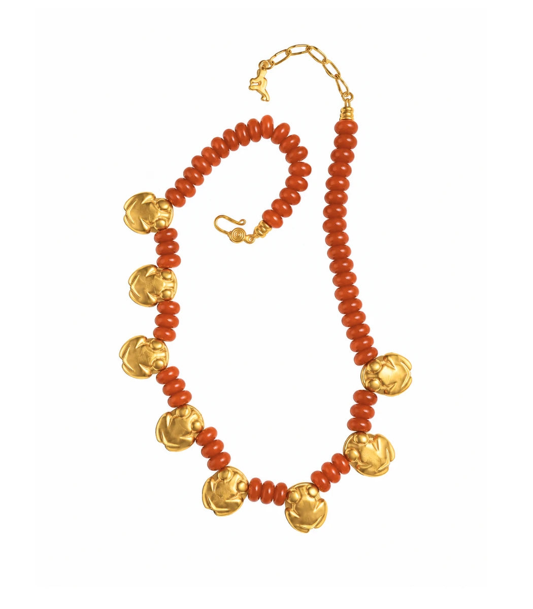 Collar Cartagena Ágata – collar de inspiración precolombina de Joyería Cano