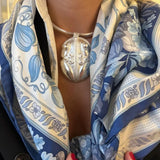 Hampi Silver Pendant / Brooch