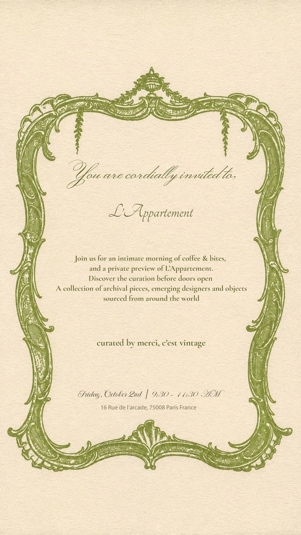L'Appartement by Merci, c'est vintage