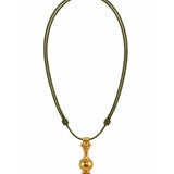 Collar Mini Poporo en Cuero
