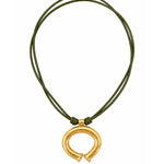 Collar Mochica en Cuero – imagen 3