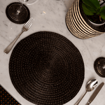 Nawi Black Placemat (set of 6)