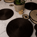 Nawi Black Placemat (set of 6)
