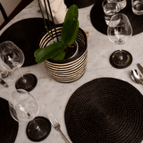 Nawi Black Placemat (set of 6)