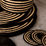 Nawi Beige & Black Coaster (set of 6)