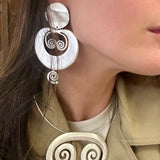 Nisqa Silver Earrings