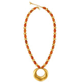 Collar Nomad Ágata – collar de inspiración precolombina de Joyería Cano