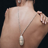 Poporo Silver Necklace