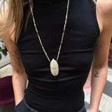 Poporo Silver Necklace