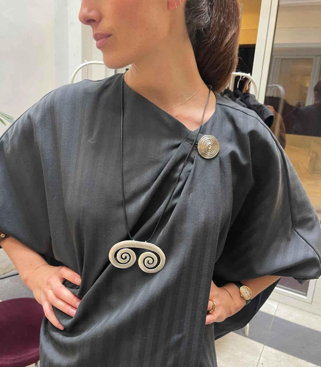 Sairi Leather Necklace