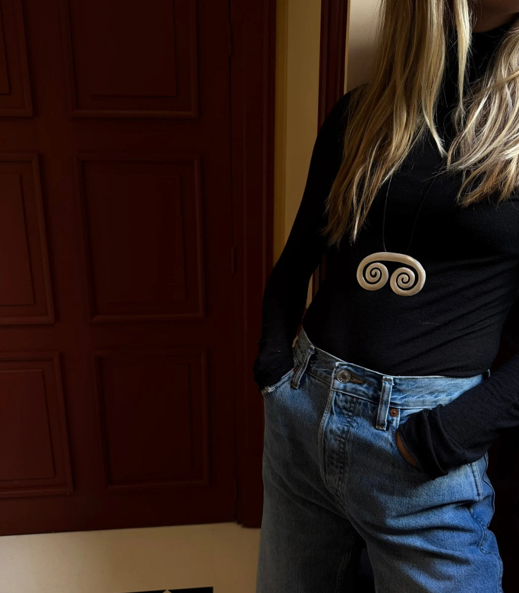 Sairi Leather Necklace