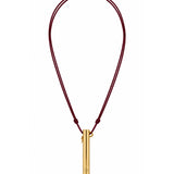 Collar Sienna Vessel en Cuero