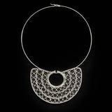 Yara Silver Necklace – collar de inspiración precolombina de Joyería Cano