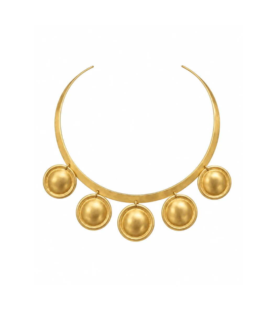 Collar Yotoco Biro – collar de inspiración precolombina de Joyería Cano