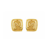 Aretes Yuchu – aretes de inspiración precolombina de Joyería Cano