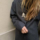 Patu Silver Pendant / Brooch