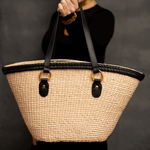 Sinka Beige & Black Basket