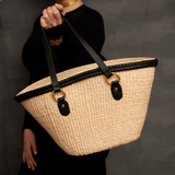 Sinka Beige & Black Basket