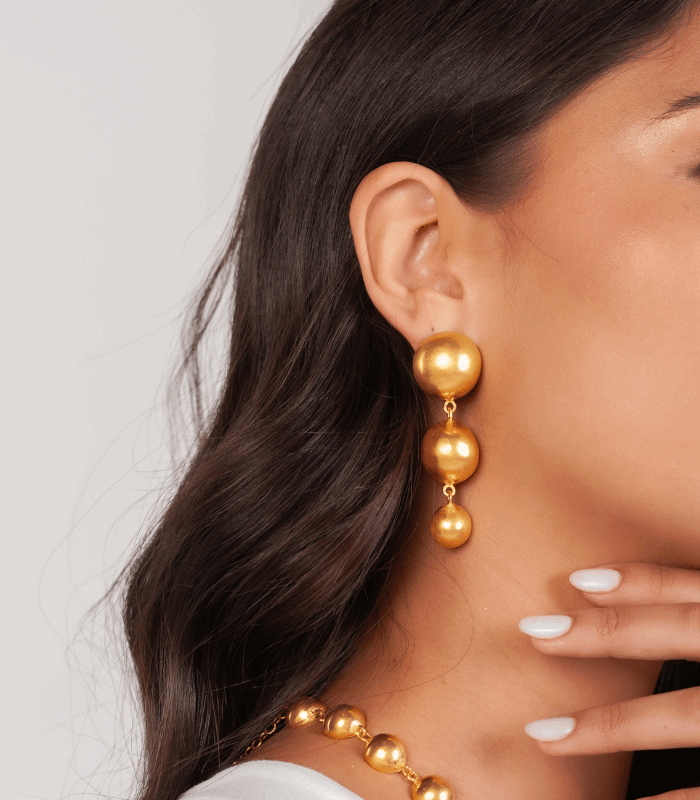 Takura Triple Earrings