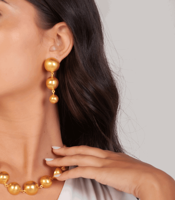 Takura Triple Earrings